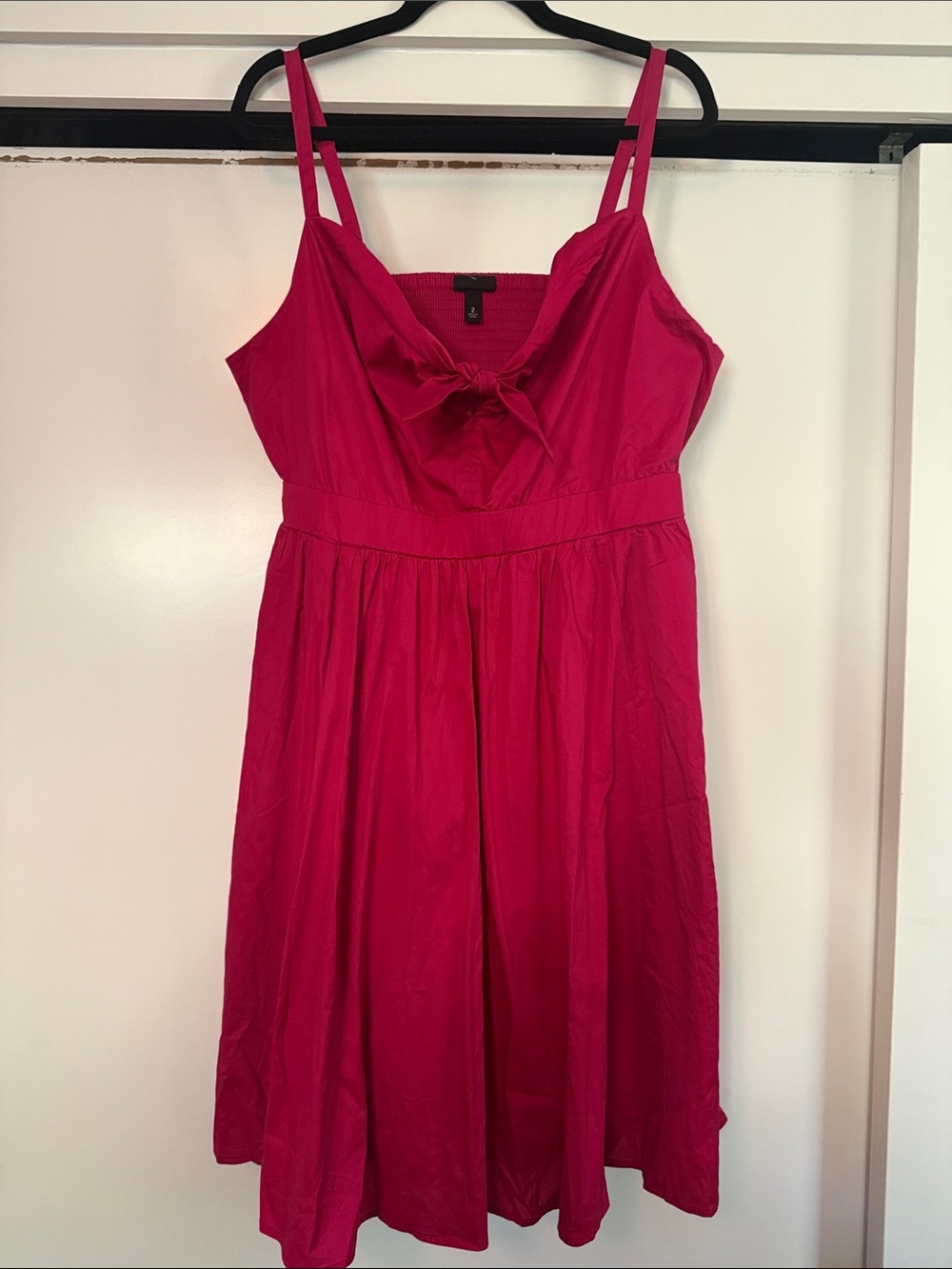 Torrid Cherry Tie-Front Mini Dress